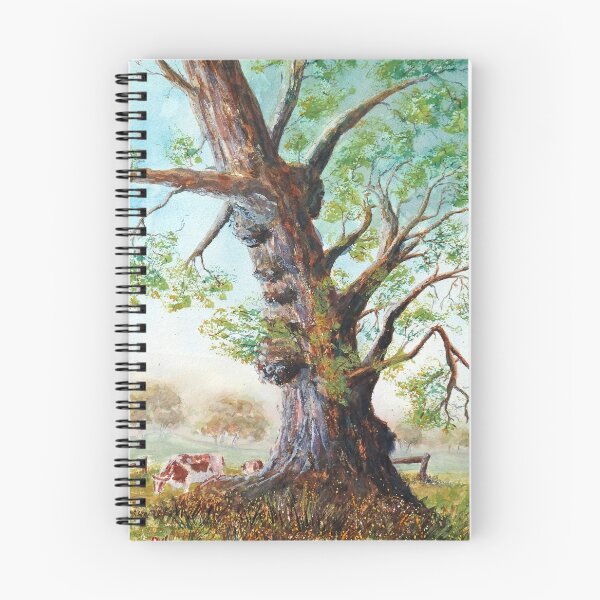 Item preview, Craggy Burled Gumtree - Watercolour designed and sold by Paul Gilbert.