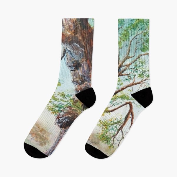 Item preview, Craggy Burled Gumtree - Watercolour designed and sold by Paul Gilbert.