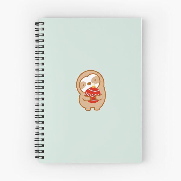 Item preview, Cute Christmas Red Ornament Sloth designed and sold by theslothinme.