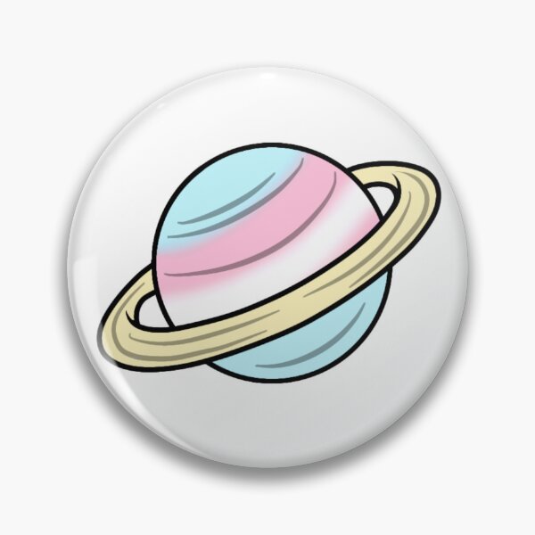Item preview, Trans pride planet! designed and sold by Artist-in-space.