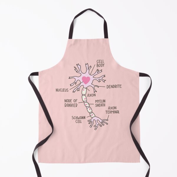 Item preview, Neuron Diagram Heart Pink Brown designed and sold by SofiaSava01.