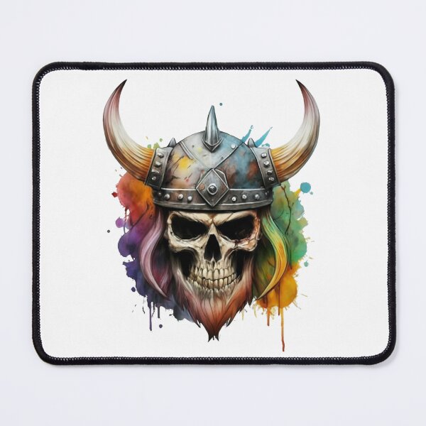 Item preview, Viking Skull, Horned Viking designed and sold by Krieghorn.
