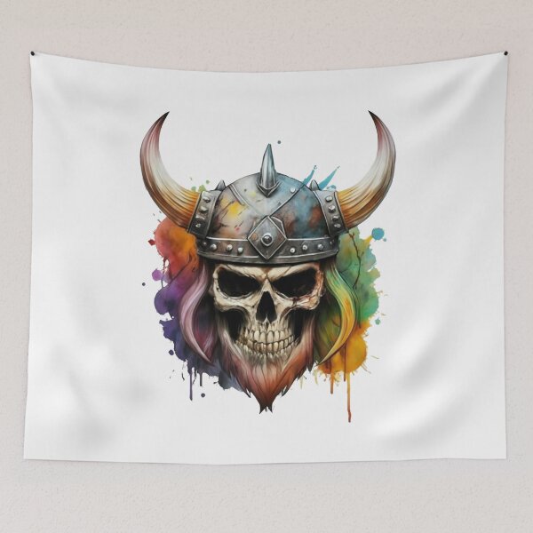 Item preview, Viking Skull, Horned Viking designed and sold by Krieghorn.