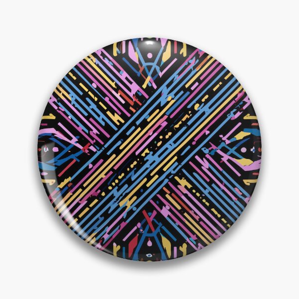 Item preview, Cyber Rainbow Lines Artwork designed and sold by Collision19.