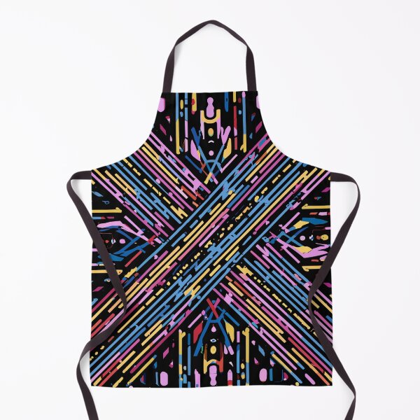 Item preview, Cyber Rainbow Lines Artwork designed and sold by Collision19.