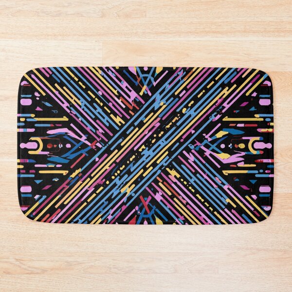 Item preview, Cyber Rainbow Lines Artwork designed and sold by Collision19.