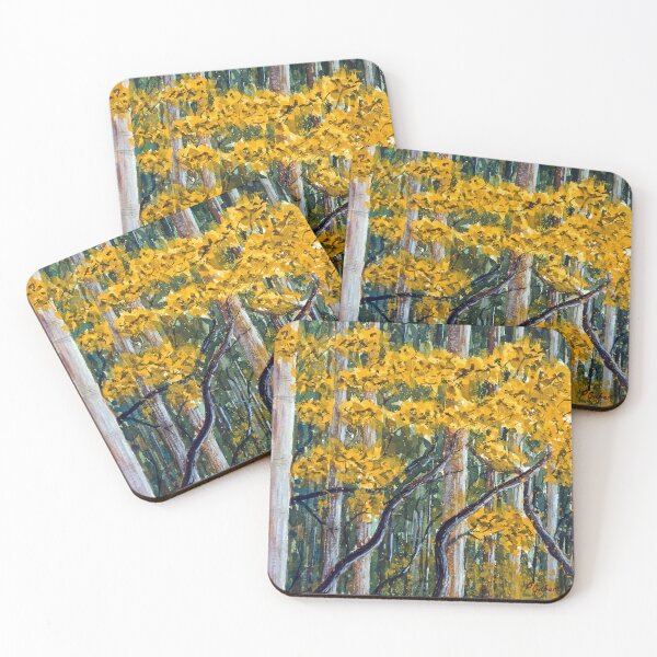 Item preview, Gumtrees and Wattles - Water Color designed and sold by Paul Gilbert.