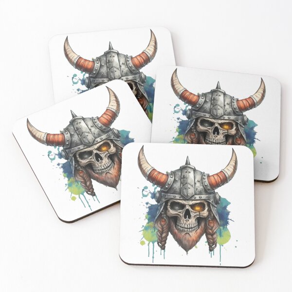 Item preview, Viking Skull, Horned Viking designed and sold by Krieghorn.