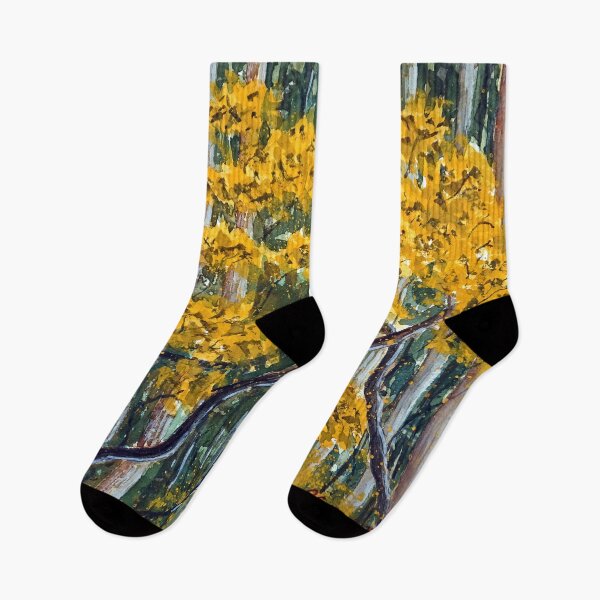 Item preview, Gumtrees and Wattles - Water Color designed and sold by Paul Gilbert.
