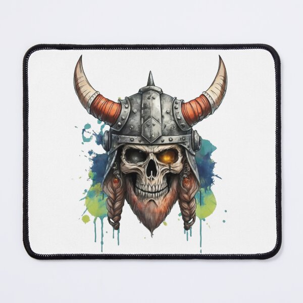 Item preview, Viking Skull, Horned Viking designed and sold by Krieghorn.