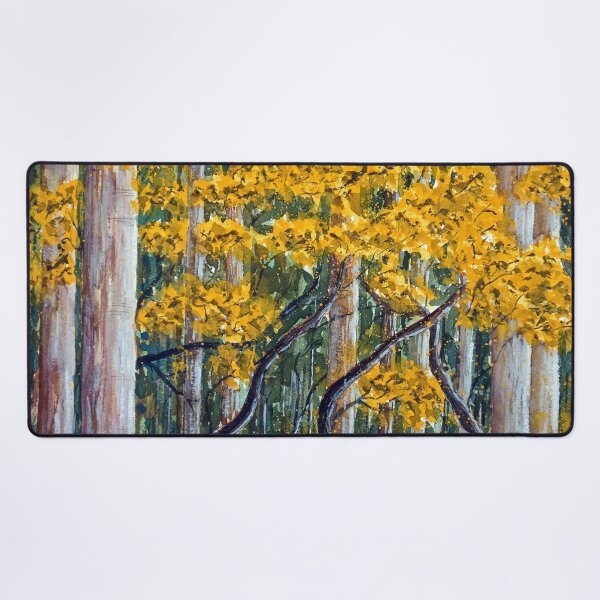 Item preview, Gumtrees and Wattles - Water Color designed and sold by Paul Gilbert.