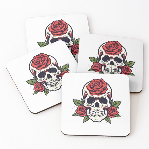 Item preview, Skull n' Roses designed and sold by GemaDesings.