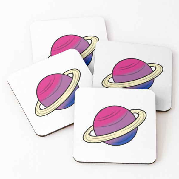 Item preview, Bi pride planet! designed and sold by Artist-in-space.