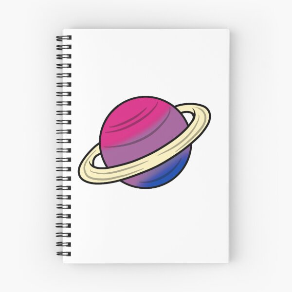 Item preview, Bi pride planet! designed and sold by Artist-in-space.