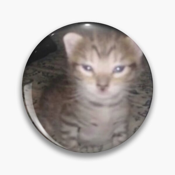 Item preview, Sleepy kitty low quality meme designed and sold by Magironi.