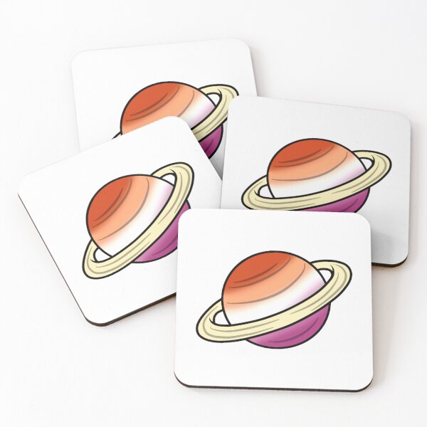 Item preview, Lesbain pride planet! designed and sold by Artist-in-space.