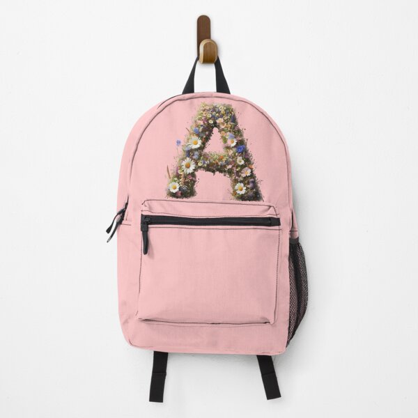 Item preview, LETTER A, capital A, Wild flowers designed and sold by erkabees.
