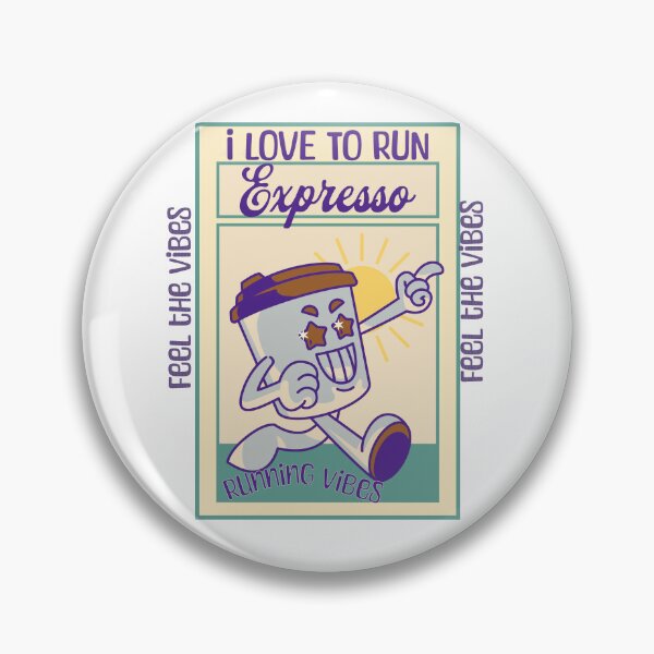 Item preview, Expresso I love to run, running vibes designed and sold by BritishDelights.