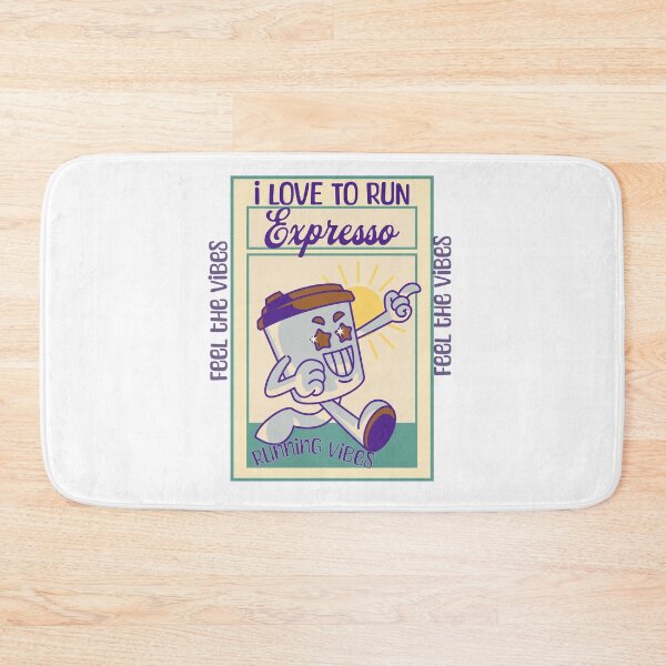 Item preview, Expresso I love to run, running vibes designed and sold by BritishDelights.