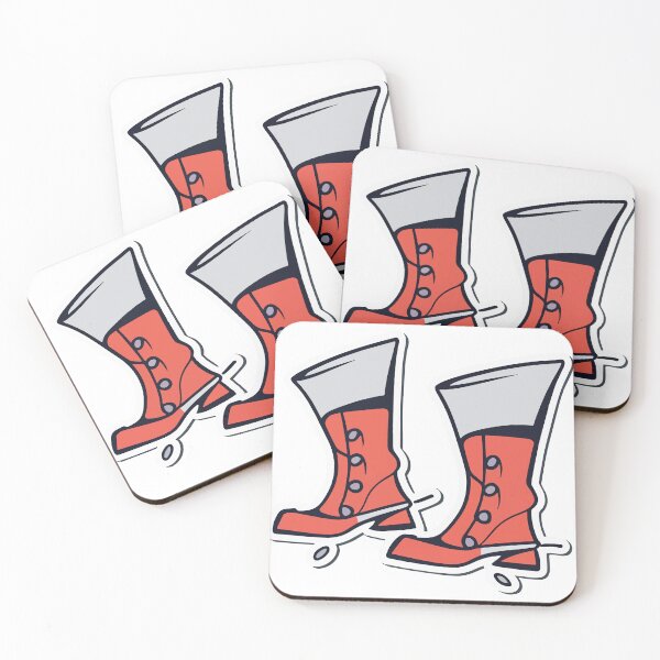 Item preview, High-Stepping Marching Boots Illustration designed and sold by NiftyWrx.