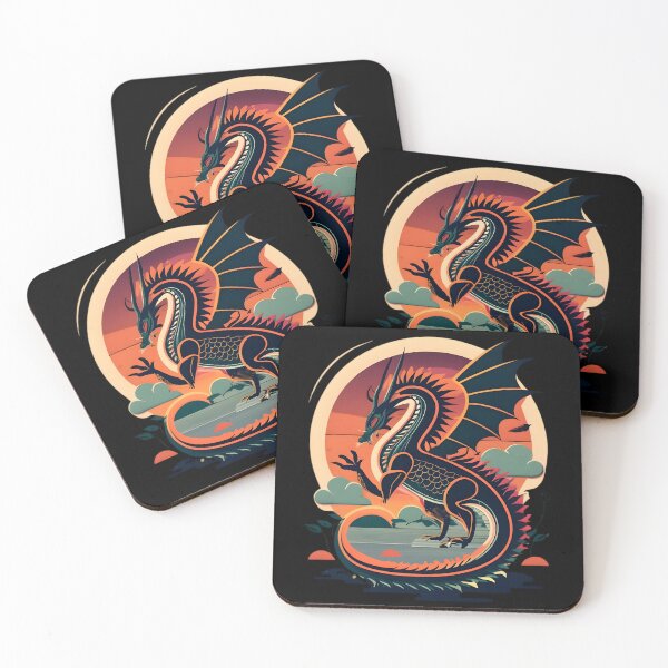Item preview, Dragon Stance Vibrant Logo designed and sold by DragonRealms.