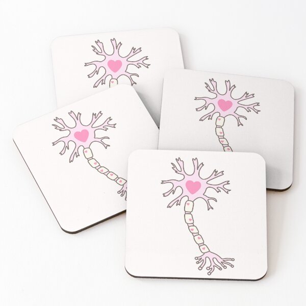 Item preview, Neuron Heart Pink Brown designed and sold by SofiaSava01.