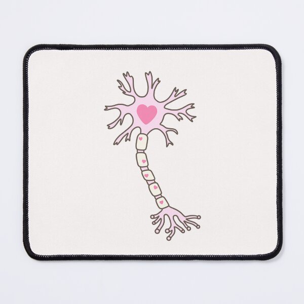 Item preview, Neuron Heart Pink Brown designed and sold by SofiaSava01.