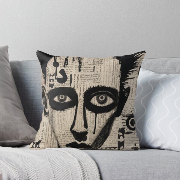 Aperçu de l'œuvre Art Brut - Visage créée et vendue par sheprint.