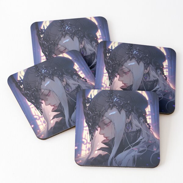 Item preview, Futuristic Sci-Fi Goth Anime Girl designed and sold by bubblegoth.