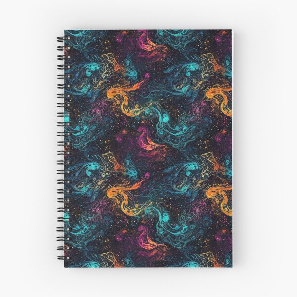Item preview, colorful nebula designed and sold by PaperKingCo.