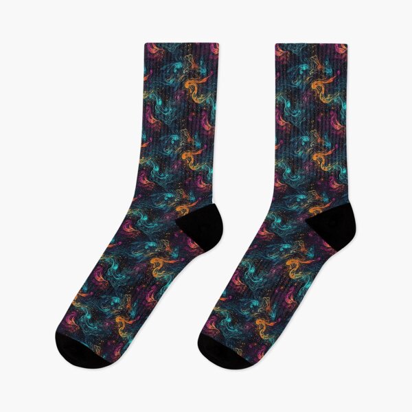 Item preview, colorful nebula designed and sold by PaperKingCo.