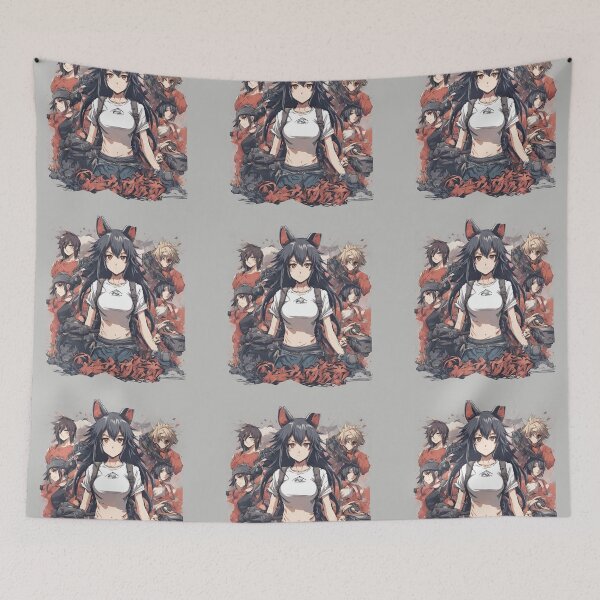Item preview, Mystic Neko Elegance, Anime Manga Animal Woman designed and sold by SayItWithYours.