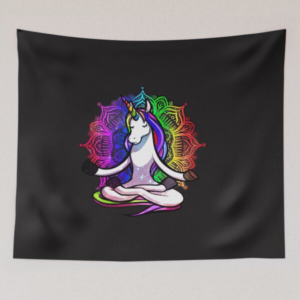Artikelvorschau, Yoga Einhorn Horn Design entworfen und verkauft von GraphicRhythm.