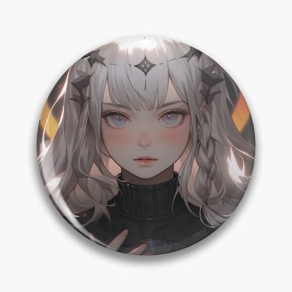Item preview, Celestial Lunar Priestess Anime Girl designed and sold by bubblegoth.