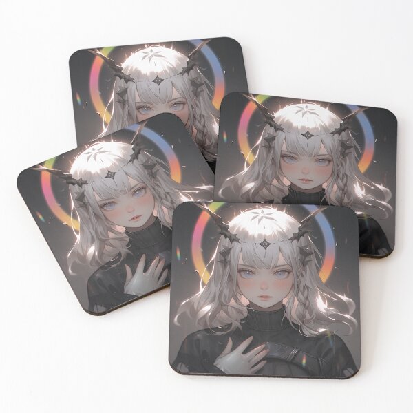 Item preview, Celestial Lunar Priestess Anime Girl designed and sold by bubblegoth.