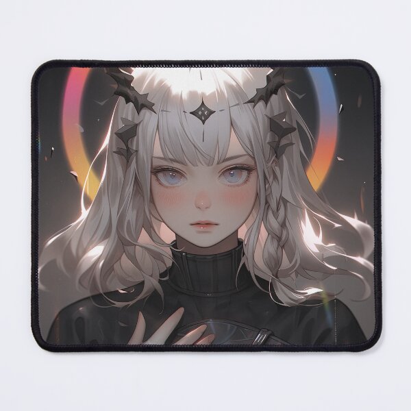 Item preview, Celestial Lunar Priestess Anime Girl designed and sold by bubblegoth.