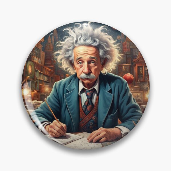Item preview, Albert Einstein Fan Art designed and sold by Simplybe1.