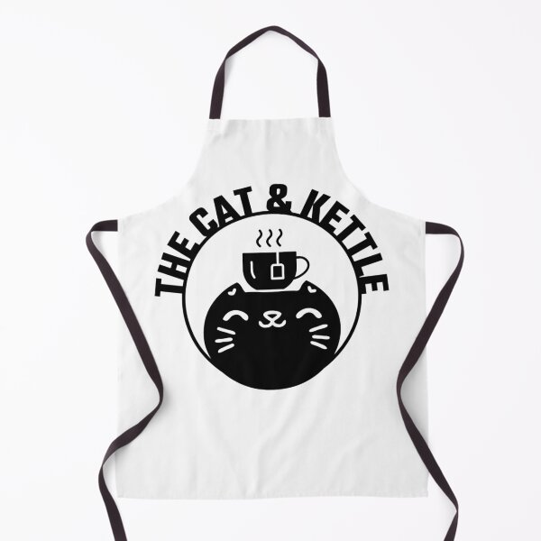 Item preview, Tea Cat Logo designed and sold by thecatandkettle.