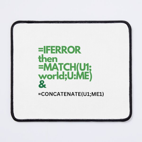 Item preview, Iferror then let us match and concatenate designed and sold by Ilya-pio-art.