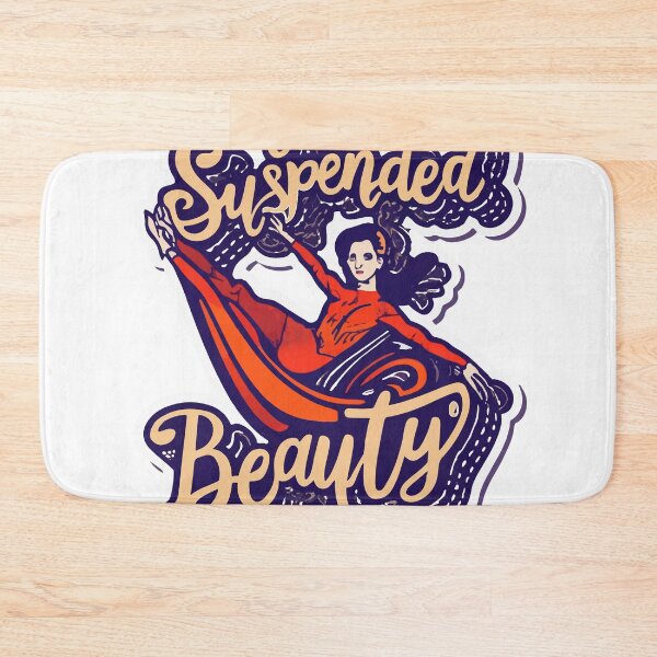 Item preview, Suspended Beauty - Aerial Silk Performer Comic Sticker designed and sold by NiftyWrx.