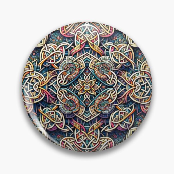 Item preview, Celtic Knotwork Mandala designed and sold by AI-Artistry420.