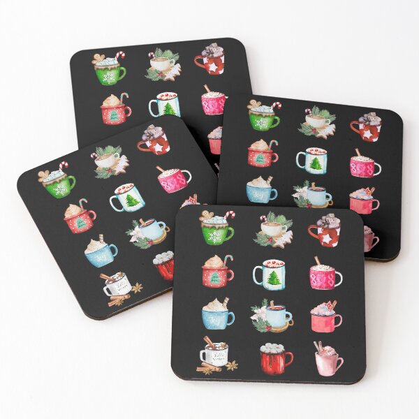 Item preview, Holiday Beverages  - Winter - Beverage Lovers designed and sold by patternjp.