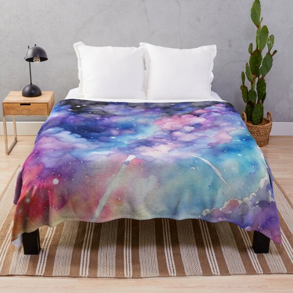 Item preview, Watercolor Galaxy Painting designed and sold by Gabriela McDaniel.