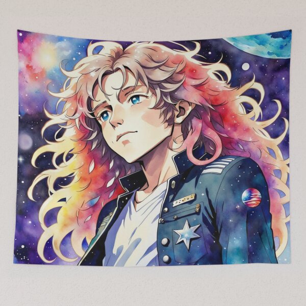 Item preview, Anime Space Rockstar  designed and sold by Gabriela McDaniel.