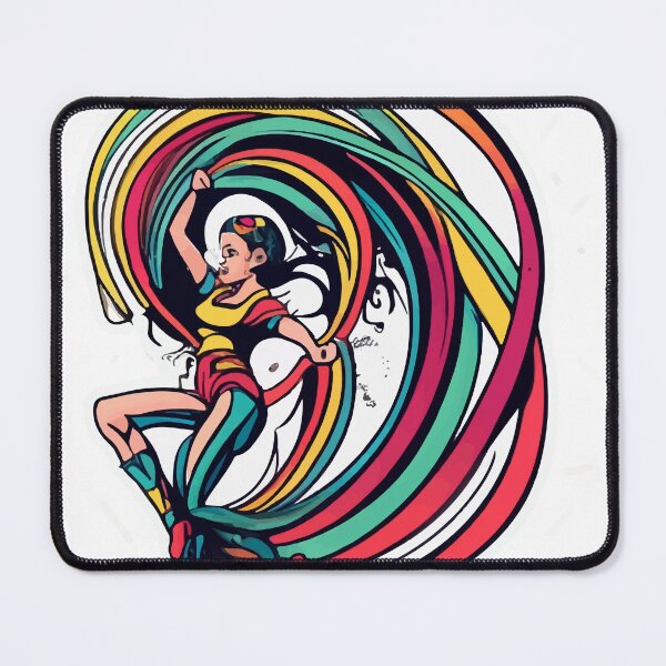 Item preview, Vibrant Ribbon Dancer Comic Style designed and sold by NiftyWrx.