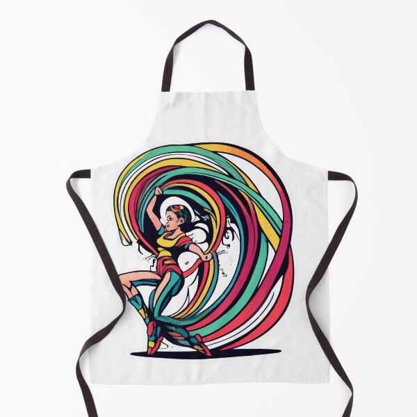 Item preview, Vibrant Ribbon Dancer Comic Style designed and sold by NiftyWrx.