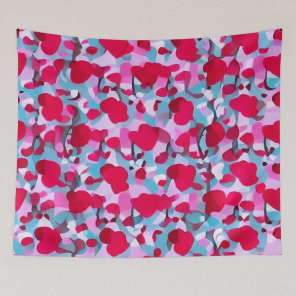 Item preview, Abstract Valentines Hearts Pattern designed and sold by calibrit.