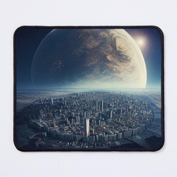 Item preview, Orbital Oasis - City of the Future designed and sold by sp0OkyACTIoN.