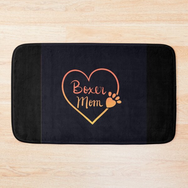 Item preview, Boxer Mom Heart & PawPrint designed and sold by clounewcomb.