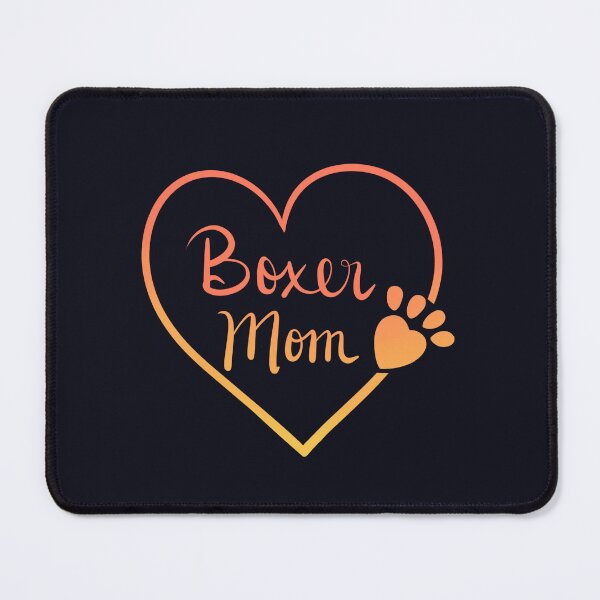 Item preview, Boxer Mom Heart & PawPrint designed and sold by clounewcomb.